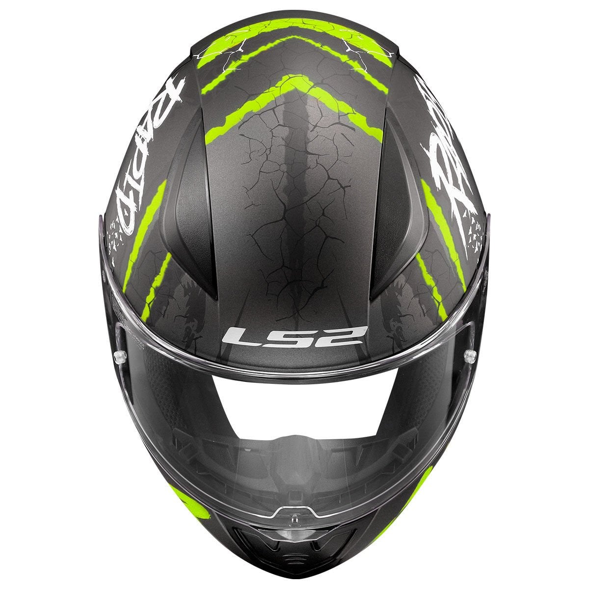 RAPID 2 RAVEN MAT SİYAH-GRİ-NEON SARI KASK