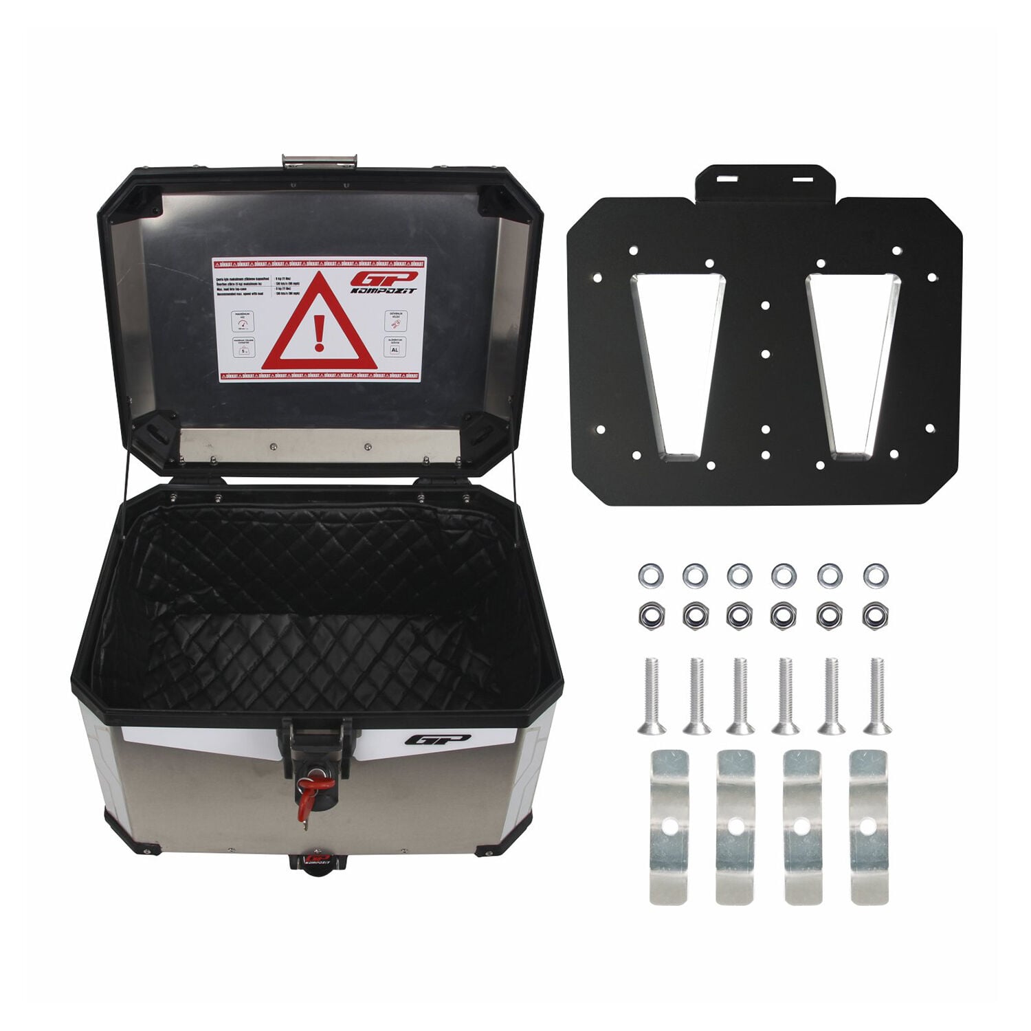 ÇANTA GP ALÜMİNYUM 45LT 2808 GRİ