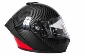 AUK01_20 KARBON KIRMIZI KASK