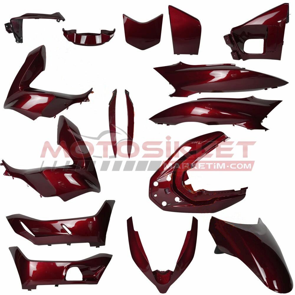Pcx Kaporta Seti 2018-2020 Bordo