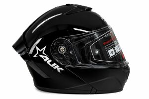 AUK01_15 PARLAK SİYAH  KASK