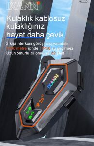 İNTERKOM BLUETOOTH Y20-2X